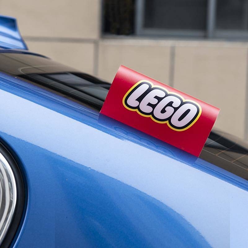 Washed Mark Stick Label Car Label Decoration Logo Lego Stick Label Lego ...