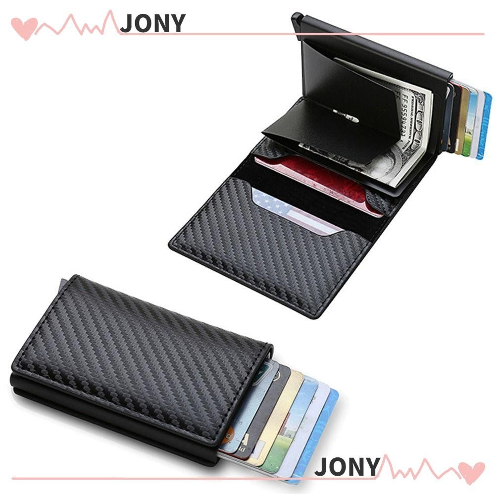 Jy1 ID ผู ้ ถือบัตรเครดิตLeater Minimalist Creditcard Card &amp; ID Holders Mens Wallet Money Wallets