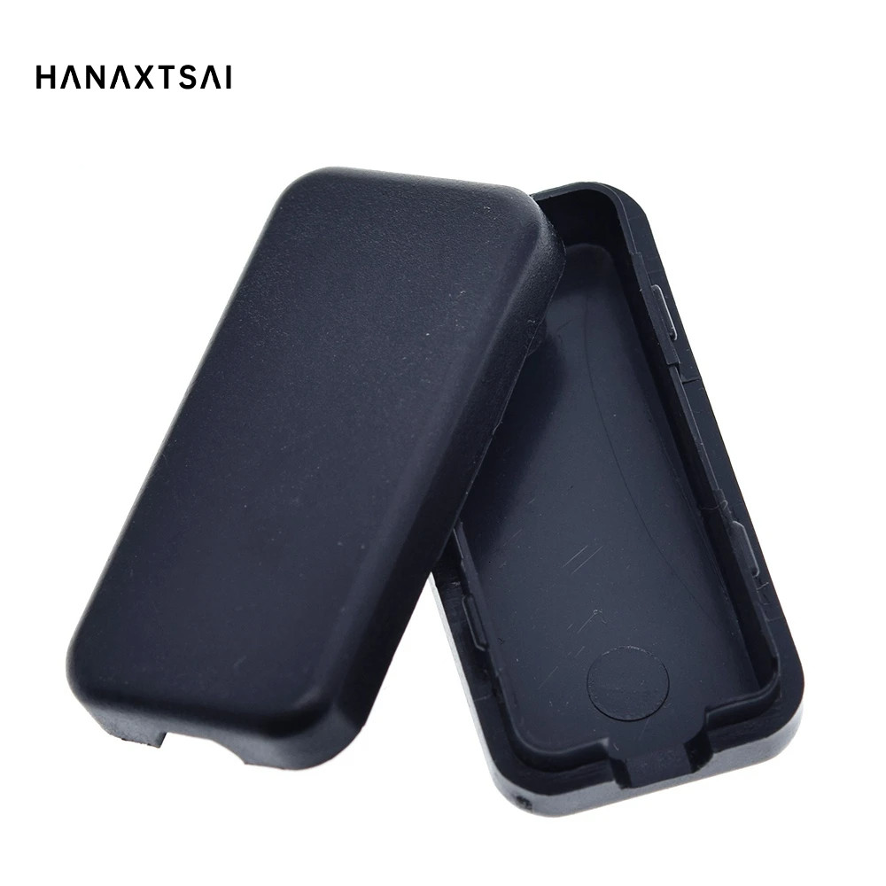 สไตล์ใหม่อิเล็กทรอนิกส์โครงการกล่อง Enclosure Instrument Case DIY 40x20x11 มม. (USB กรณีสีดํา Two-End Outlet พลาสติกกล่องแยกขนาดเล็ก.Usb Power โมดูลขนาดเล็ก 40 * 20 * 11 มม.)