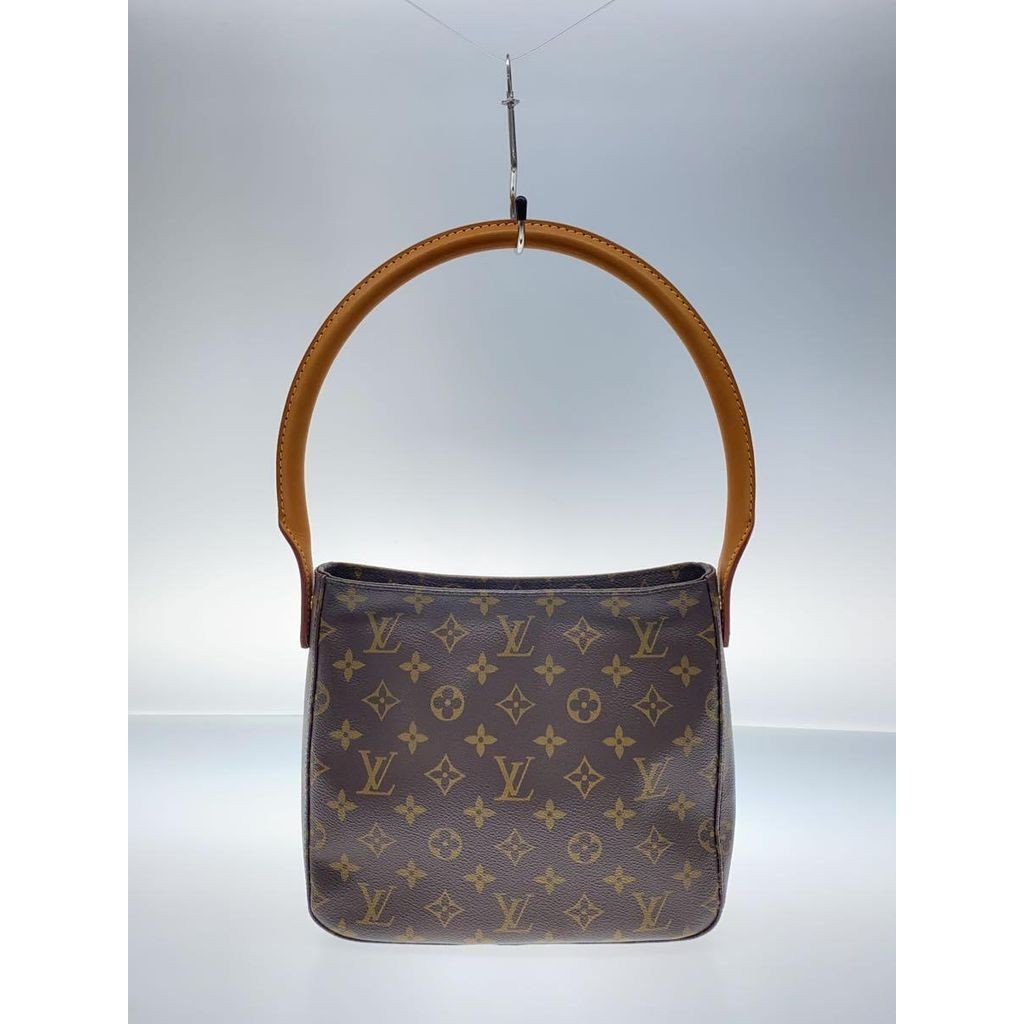LOUIS VUITTON Tote Bag Monogram Looping MM M51146 Canvas Brown PVC Direct from Japan Secondhand