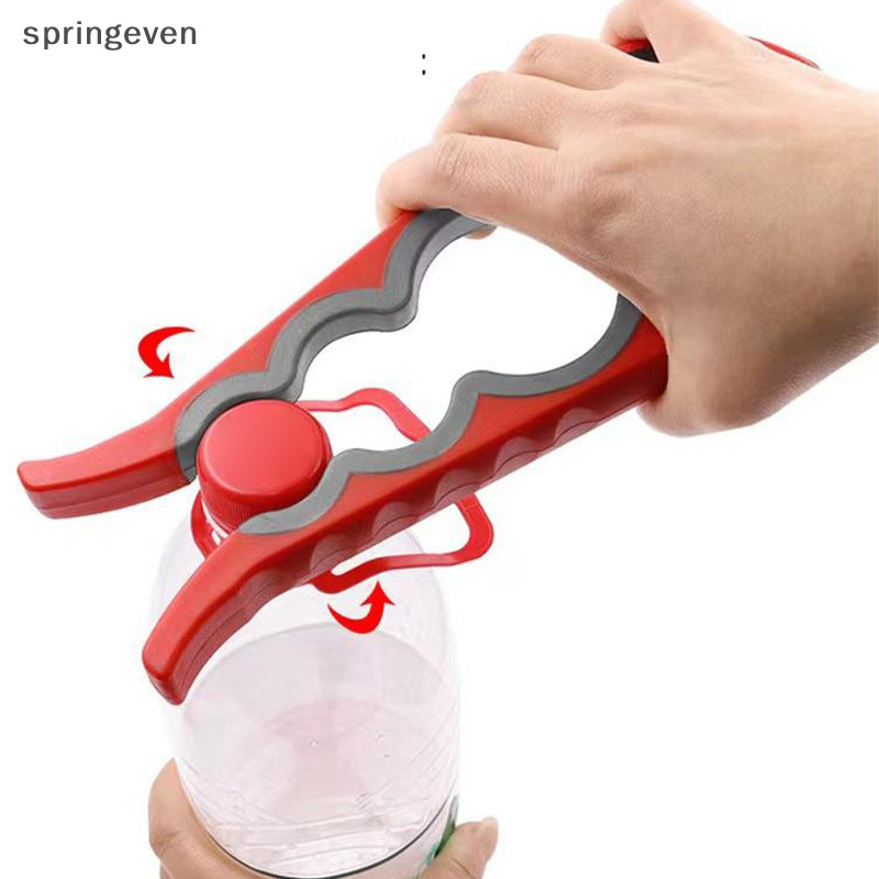 [springeven] หนา Creative al สี่ในหนึ่งเดียวที่เปิดขวดสําหรับกระป๋องขนาดใหญ่และขนาดเล็กสี่ตําแหน่งสามารถเปิดขวดกันลื่นสต็อกใหม่