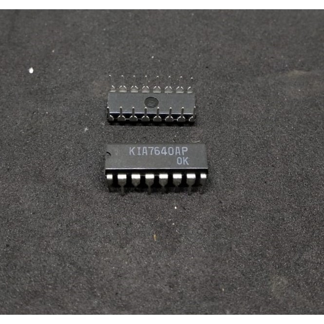 IC KIA7640AP KIA7640 KIA 7640 Equation TA7640AP KA22471 AM/FM IF โปรเซสเซอร์ DIP-16P