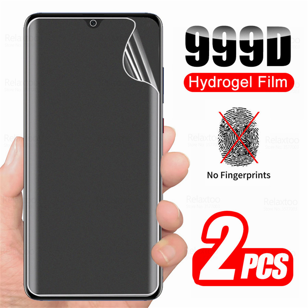 Realme GT5Pro GT6T GT6 2 ชิ้น 600D Matte Frosted Soft Hydrogel ฟิล์มสําหรับ Realme GT5 Pro 240W GT 6