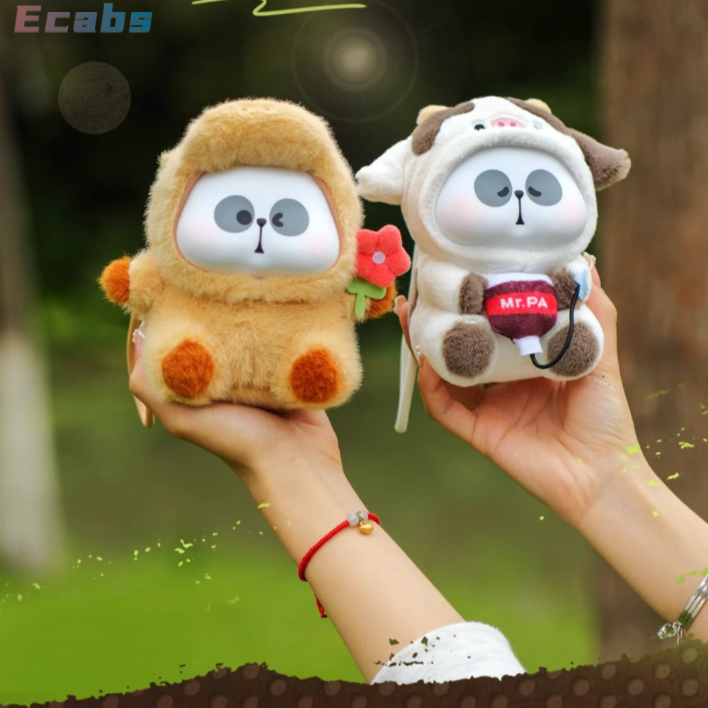 Ecabs ของเล่นตุ๊กตา, Kawaii ตุ๊กตา MR.PA สัตว์จํากัดบริษัทกล่อง, Creative Caixa Misteriosa Panda อะนิเมะรูป Guess กระเป๋าสาว
