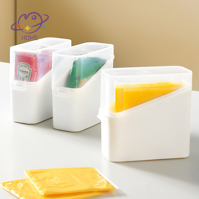 [mayhome] Cheese Keeper Case Airtight Food Storage Container พร้อมฝาปิดขนาดใหญ่ความจุ Slice Cheese Holder Frige Odor Transparent Organizer {TH}