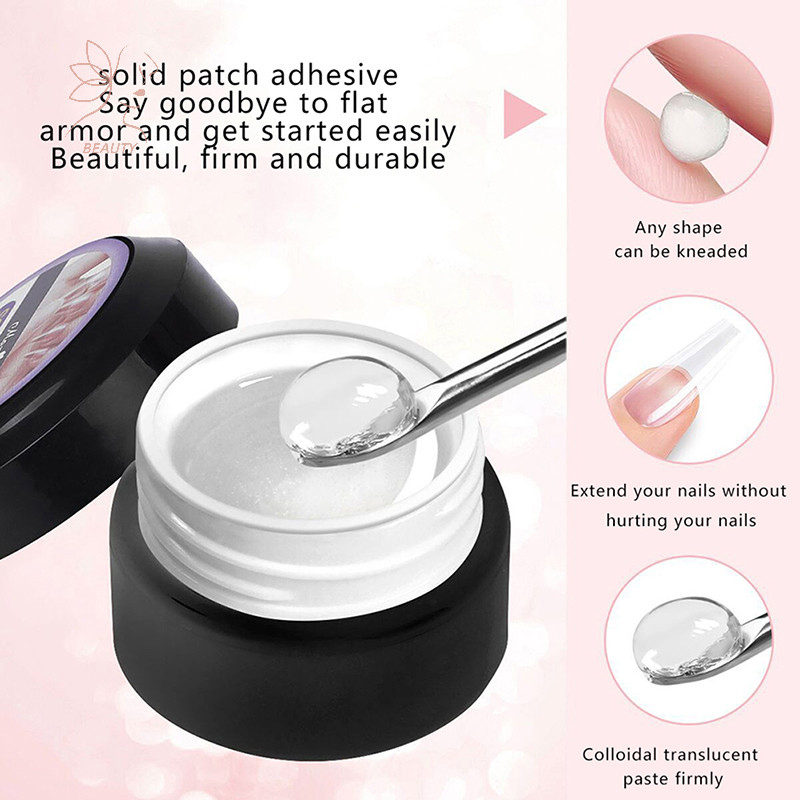 [maybeauty] 1PC Solid Pasteกาวไหลเล็บIngเจลแพทช์เล็บกระป๋อง {TH} ราคา ถูกที่สุด ดีลบีเคเค แกลเลอรีภาพที่ 8