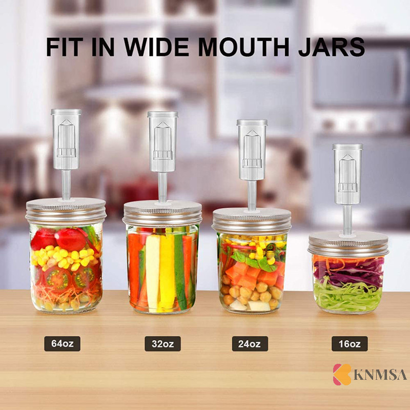 KNMSA] 86 มม./70 มม.ฝาครอบหมักขวดปากกว้าง Keep Food Submersible Kit คอเต่า สสส