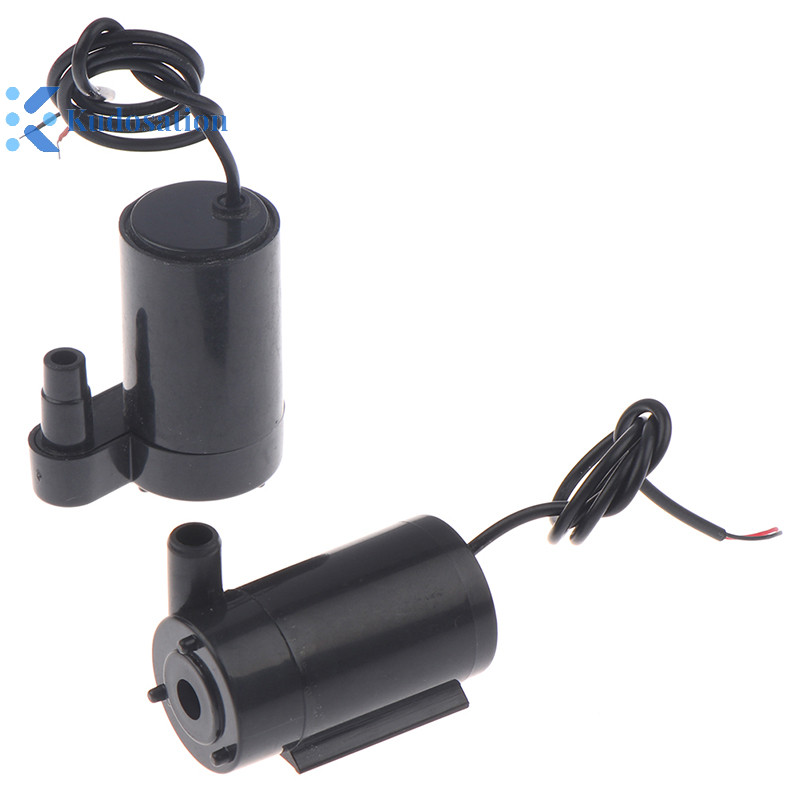 Kudosion DC 5-12V ปั๊มมอเตอร์ไร้แปรงเสียงรบกวนต่ํา 3L/Min Mini Micro Submersible ปั๊มน้ํา Nice