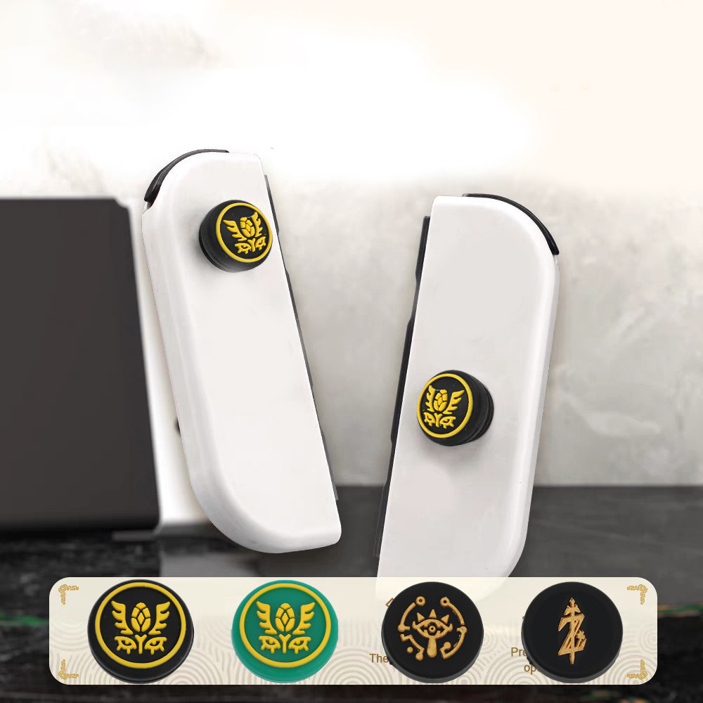2/4 ชิ้นซิลิโคน Cat Paw Thumb Stick Grip Cap - Nintendo Switch Lite เกมคอนโซลควบคุมกรณี - จอยสติ๊กน่ารักฝาครอบ - Thumbstick ป้องกันอุปกรณ์เสริม - Stick Protector Caps