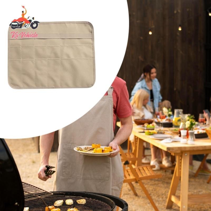 [Whstrong] Camping Tableware Bag, Tableware Storage Bag, Cutlerware Organizer, Carrying Bag, for Cam