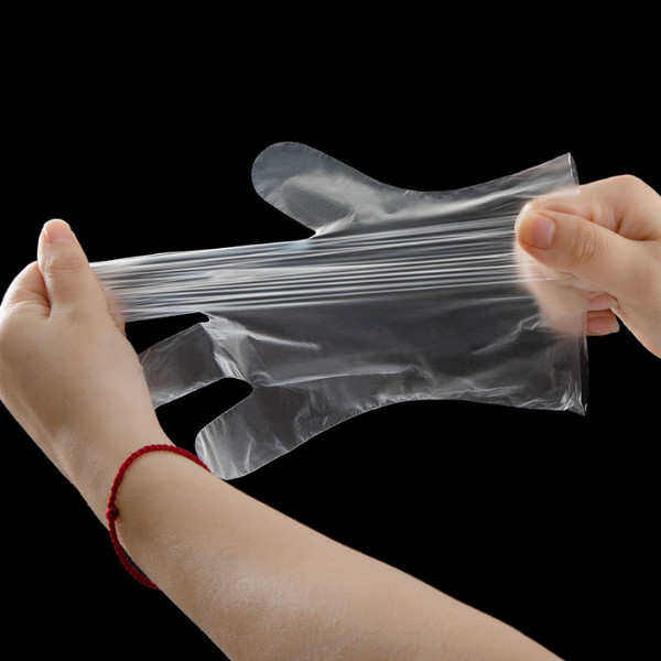 HappyThai ถุงมือพลาสติก แบบใช้แล้วทิ้งสําหรับเด็ก 200ชิ้น/กล่อง ถุงมืออเนกประสงค์ - รูปที่ 4