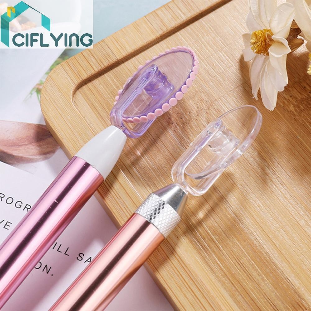 6 ชิ ้ น Point เจาะปากกาเลื ่ อนล ้ อ Easy 5D เพชรภาพวาด Roller [Ciflying.th ]