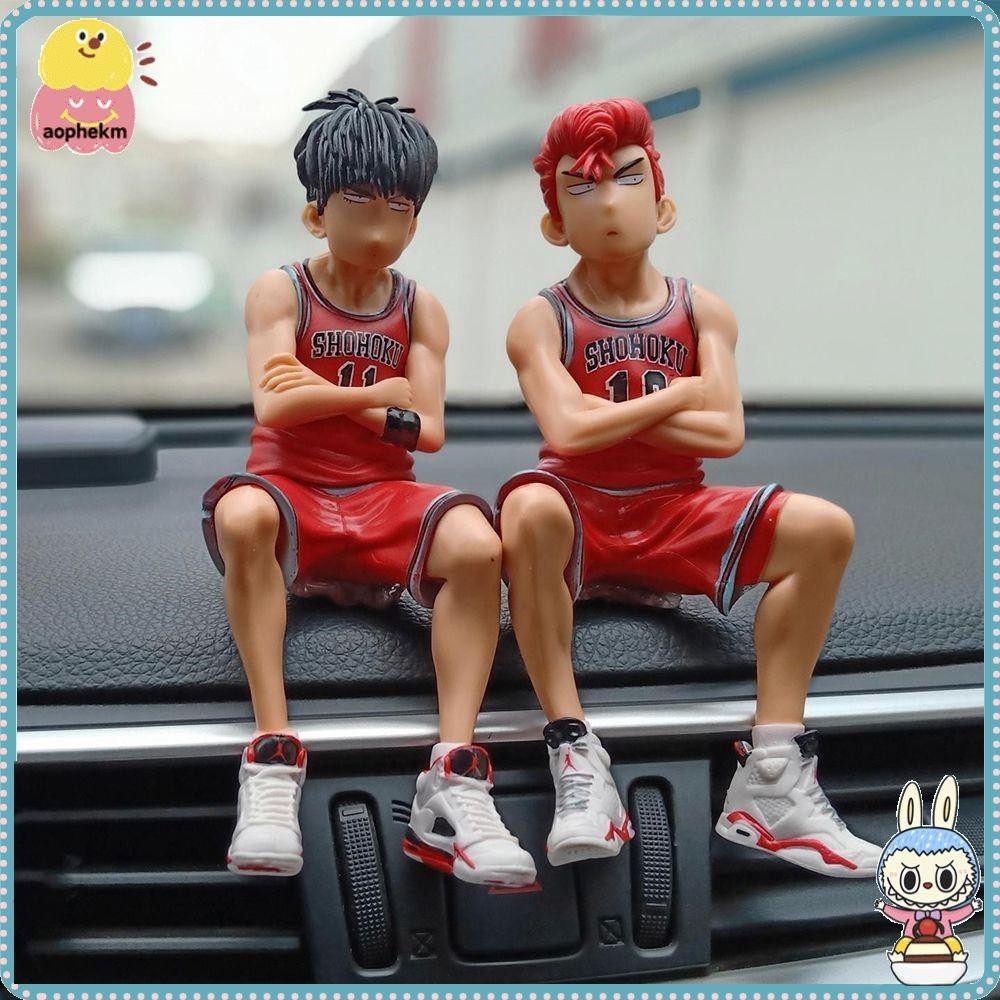 Aophekm SLAM DUNK Action Figure อะนิเมะ Rukawa Model Baking Car Ornament