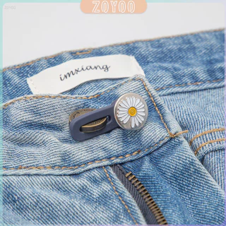 ZY กระดุมขยายเอว เพิ่มขนาดรอบเอวกางเกง สายบุฟเฟ่ต์ต้องไม่พลาด jeans buttons