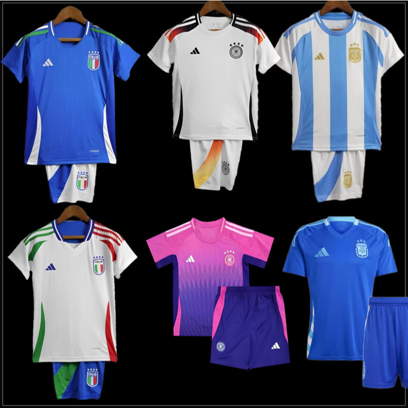 EURO 2024-25 KIDS Argentina German Italy Netherland Kit เสื้อฟุตบอล