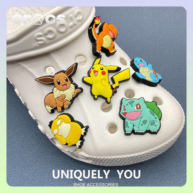 jibbitz crocs Pokemon Pikachu jibbitz crocs เกาหลี crocs jibbitz jibbitz crocs ของแทั