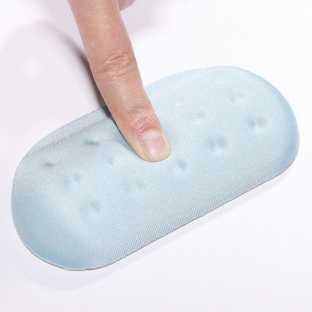 Yveta พยุงข้อมือ, แผ่นรองเมาส์คีย์บอร์ด PU Ergonomic, 2024 คอมพิวเตอร์แล็ปท็อปโฮมออฟฟิศสายรัดข้อมือแบบนุ่ม Mice Mat