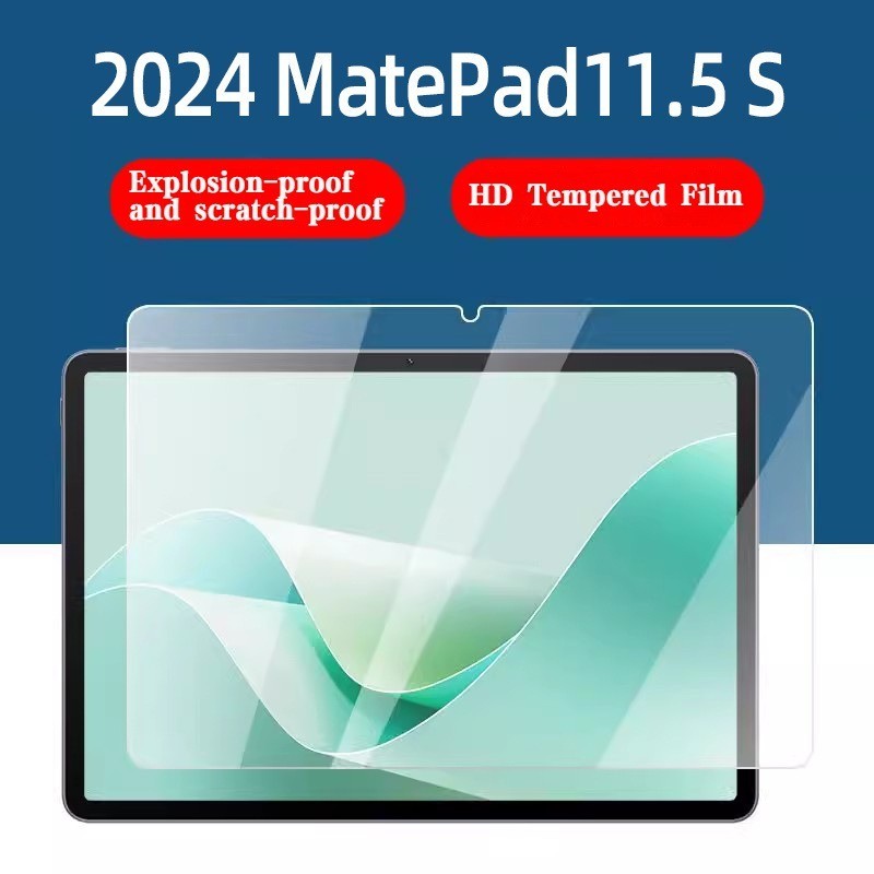 Hd ฟิล์มกระจกนิรภัยสําหรับ Huawei Matepad11.5S 2024 DMG-W00 TGR-W10 ฟิล์มกันรอยหน้าจอแท็บเล็ตสําหรับ
