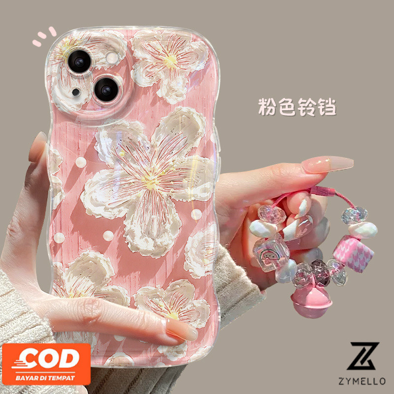 เคสโทรศัพท์ Realme Note 60 C61 C67 C55 C53 C33 C31 C51 C30 C35 Note 50 Realme 10 Realme C21Y C25Y Realme C15 C25 5S 5I C2 Narzo 50A Primeภาพวาดสีน้ํามันดอกไม้กันกระแทกTPUเคสโทรศัพท์