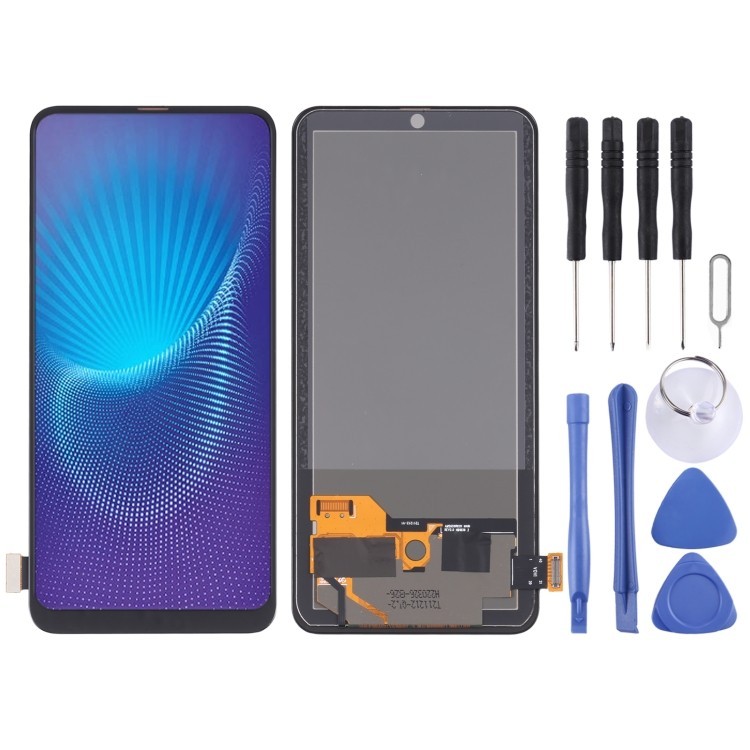 อะไหล่หน้าจอ TFT LCD สําหรับ Vivo NEX A พร้อม Digitizer Full Assembly (สีดํา)