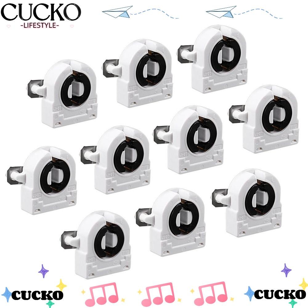 Cucko 10 ชิ้น G13 ฐาน, Non-Shunted ทนทาน T8 ที่วางไฟเรืองแสง, หลอด LED ยาวนาน หลอดฟลูออเรสเซนต์ AC 5