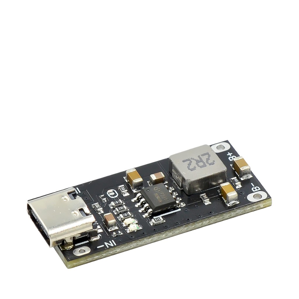 Ip2312 Polymer Three-Yuan แบตเตอรี่ลิเธียม Fast Charging Board 3A 5V ถึง 4.2V 4.35V ประเภท C