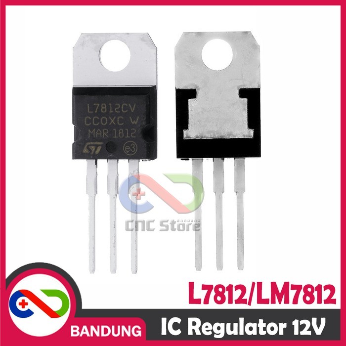 L7812CV L7812 LM7812 TO-220 POSITIVE VOLTAGE REGULATOR 12V