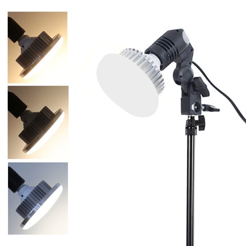 300W LED Bulb Softbox Studio camera light stand Photography Lighting ไฟสตูดิโอ ไฟไลฟ์สด ไฟถ่ายรูป ไฟต่อเนื่อง ไฟled