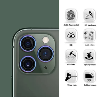 ฟิล์มกล้อง For iPhone 16 Pro Max 13 11 15 14 Plus 12 Mini 16promax 15promax 13promax 14promax ตัวป้องกันเลนส์กล้อง