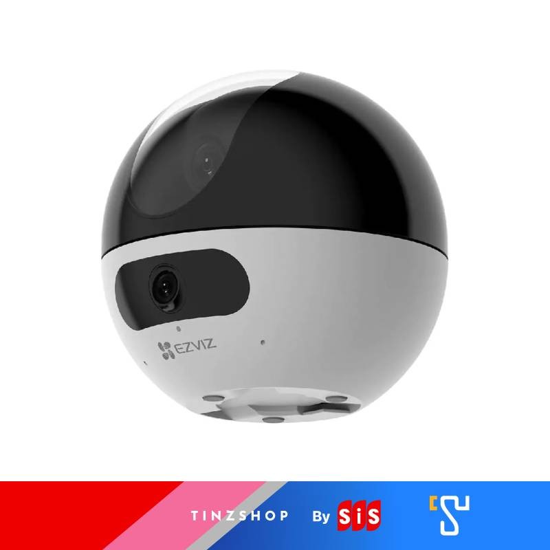 [Tinzshop]Ezviz C7 Dual Lens 2K+ & 2K+  Wi-Fi PT Camera : H.264 กล้องวงจรปิดภายในบ้าน