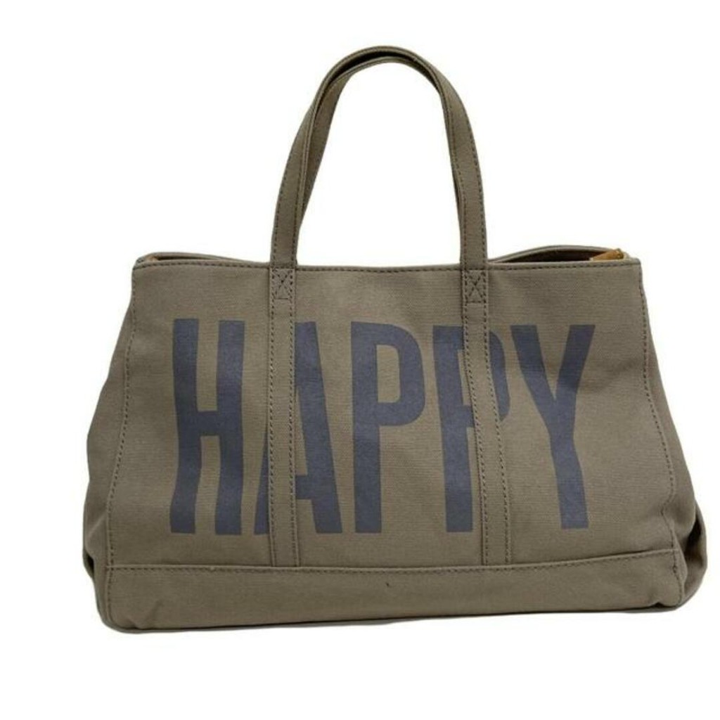 Russet Tote Bag กระเป๋าสีกากีส่งตรงจากญี่ปุ่น มือสอง
