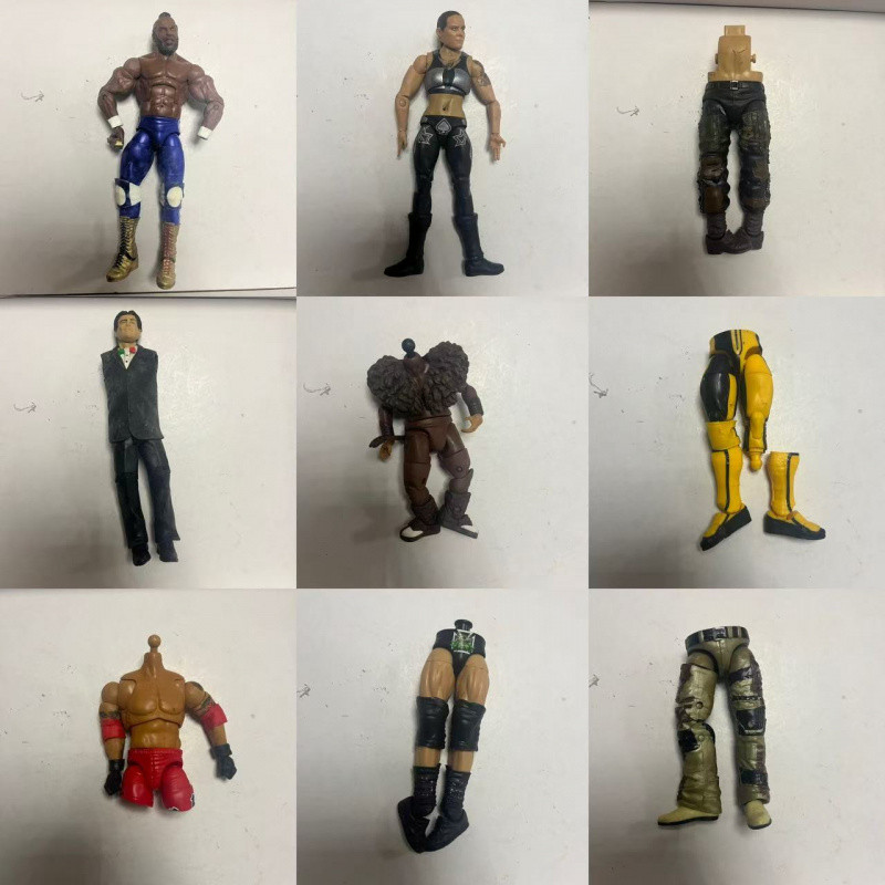 Wwe Wrestler รูป Damaged Body 6-7 นิ้ว Action figure Body อุปกรณ์เสริม