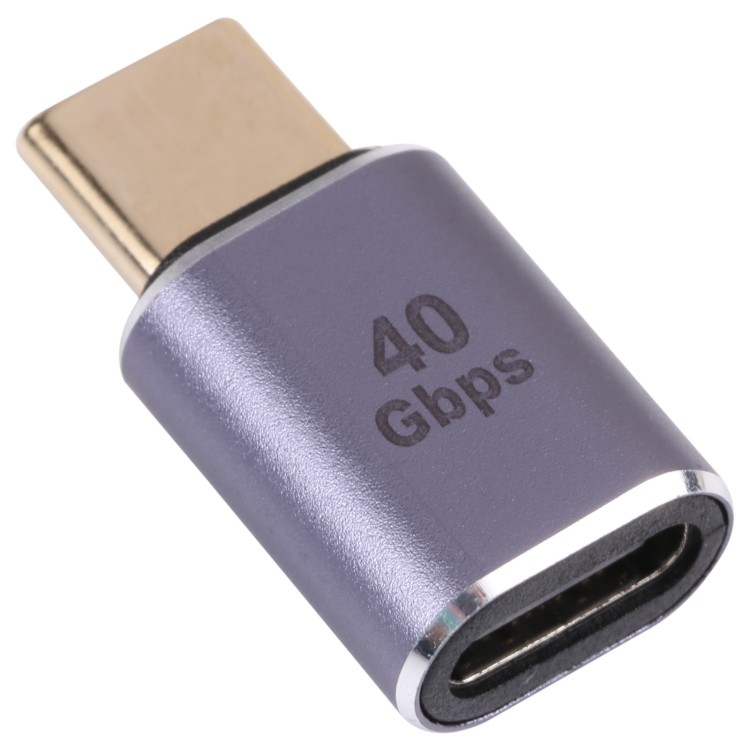 อะแดปเตอร์ USB-C / Type-C ตัวผู้เป็นตัวเมีย 40Gbps