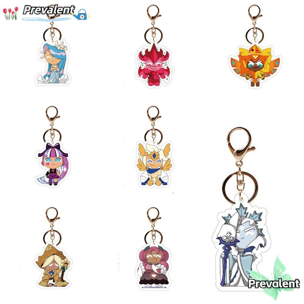 Preva พวงกุญแจตัวเลขคุกกี้, อะคริลิค Mystic Flour Cookie Run Kingdom พวงกุญแจ, การ์ตูนรอบเกม Shadow 