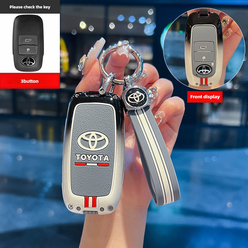 Toyota Yaris Ativ 2022 Veloz Raize Avanza Zinc Alloy Key Cover Protection Key Cover ปี 2022 2023