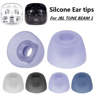 ซิลิโคนหูเคล็ดลับหูฟังสําหรับ JBL tune beam หูฟังบลูทูธเปลี่…