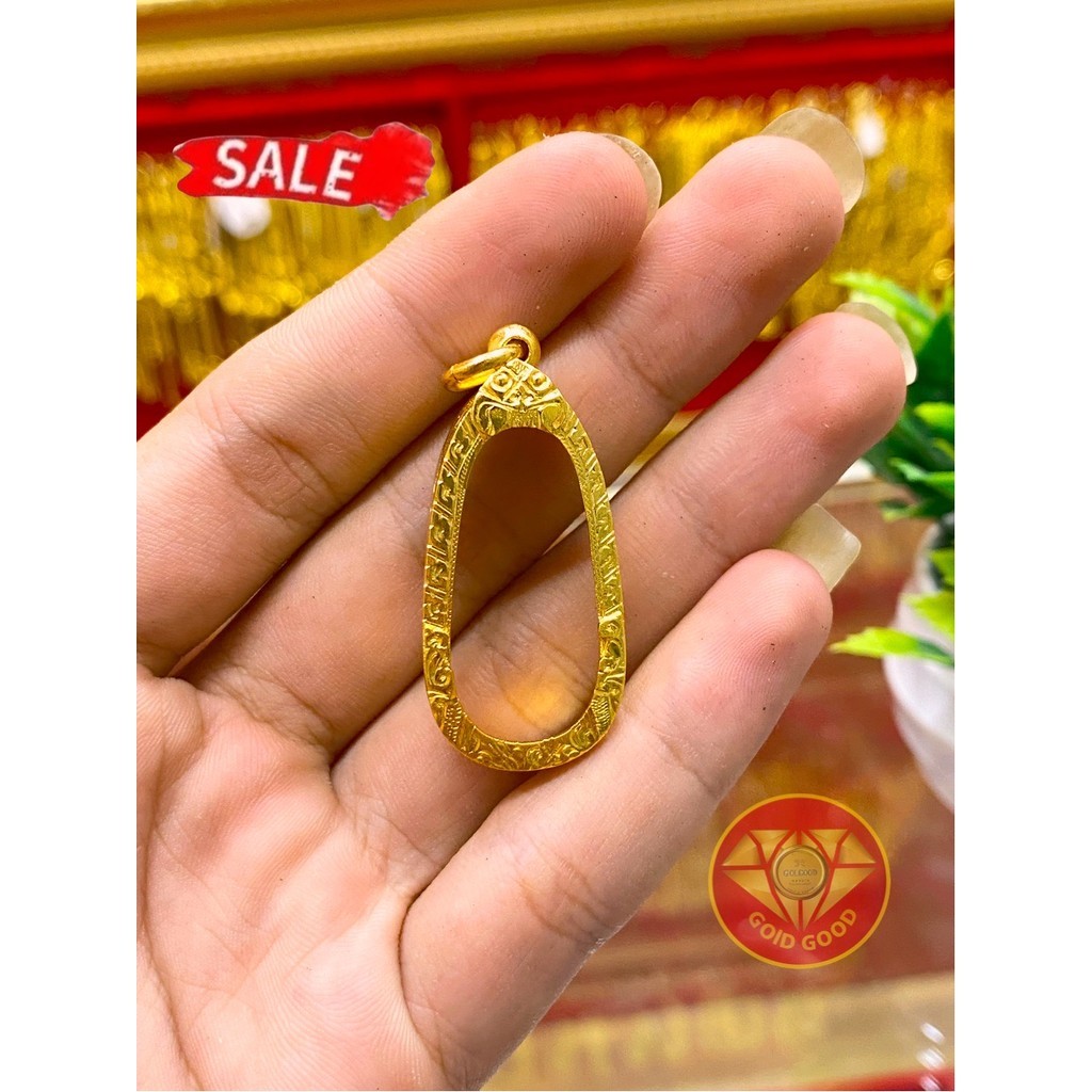 กรอบพระทองอิตาลีพระสีวลีขนาดกว้าง1.4Xสูง3.0