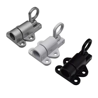 กลอนล็อคประตู สลักปิดตัวเอง แบบสปริงเด้งกลับ Self-Closing Latches กลอนประตูเหล็ก หน้าต่าง