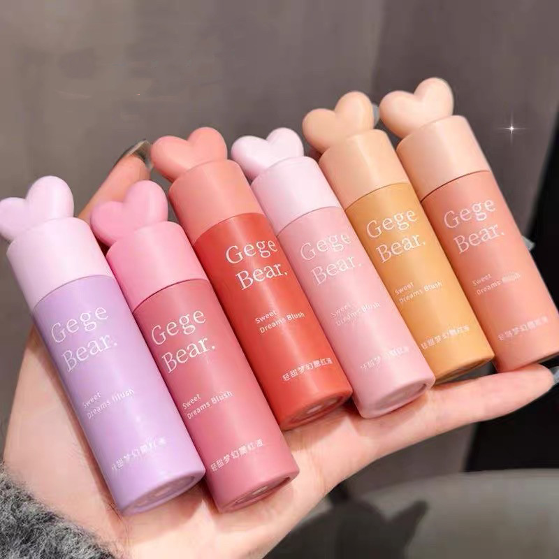 BM-shop:  บลัชออนเนื้อนุ่มดุจกำมะหยี่ ปัดแก้ม ตา ปาก เกลี่ยง่าย Blush- Apply On Cheeks Eyes, Mouth, C1022