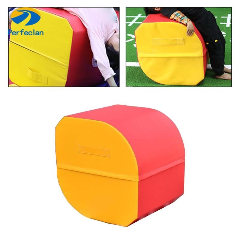 Perfeclan ยิมนาสติก Tumbling Mat การฝึกอบรม Tumble Track ฟิตเนสแบบพกพา Tumbling Roller สําหรับ Home Gym ก่อนวัยเรียนเชียร์ลีดเดอร์