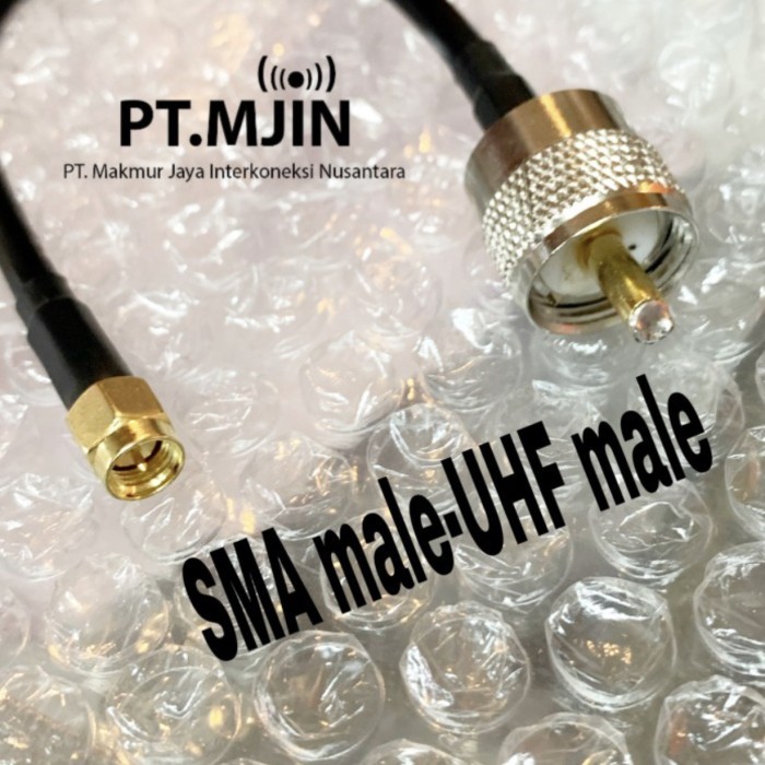 LP Rg58 PL259 สายจัมเปอร์ชายกับ SMA ชายยาว 5 เมตร