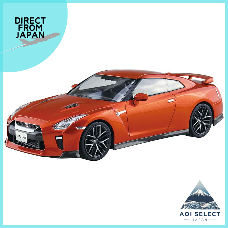 Aoshima 1/32 The Snap Kit Series Nissan GT-R Color-Coded Plastic Model