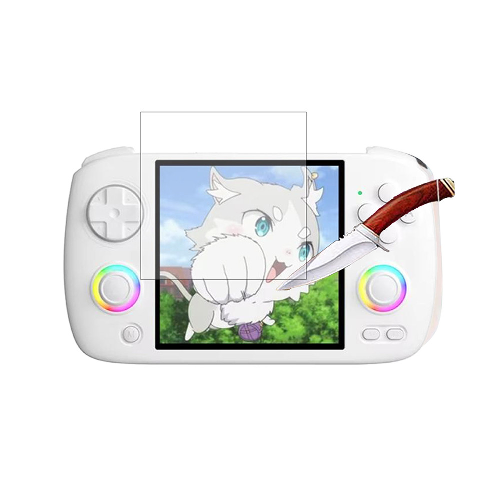 ฟิล์มกระจกนิรภัย 9H HD ป้องกันรอยขีดข่วนสําหรับอุปกรณ์เสริมเกม Anbernic RG CubeXX