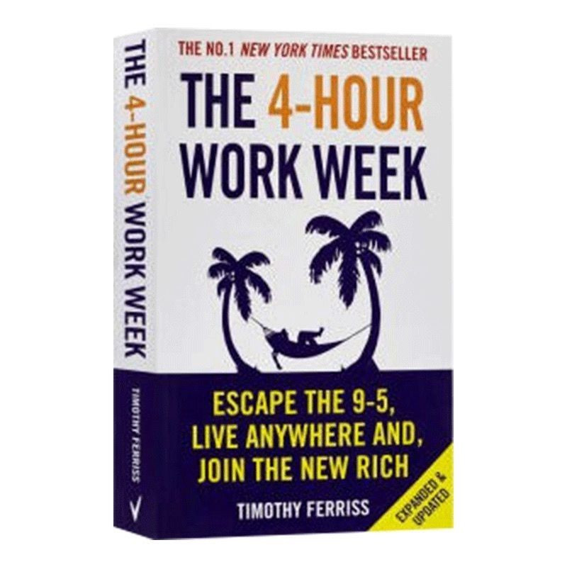 หนังสือ 4-Hour Work Week ฉบับภาษาอังกฤษ ฉบับภาษาอังกฤษ หนังสือขายดีของ New York Times