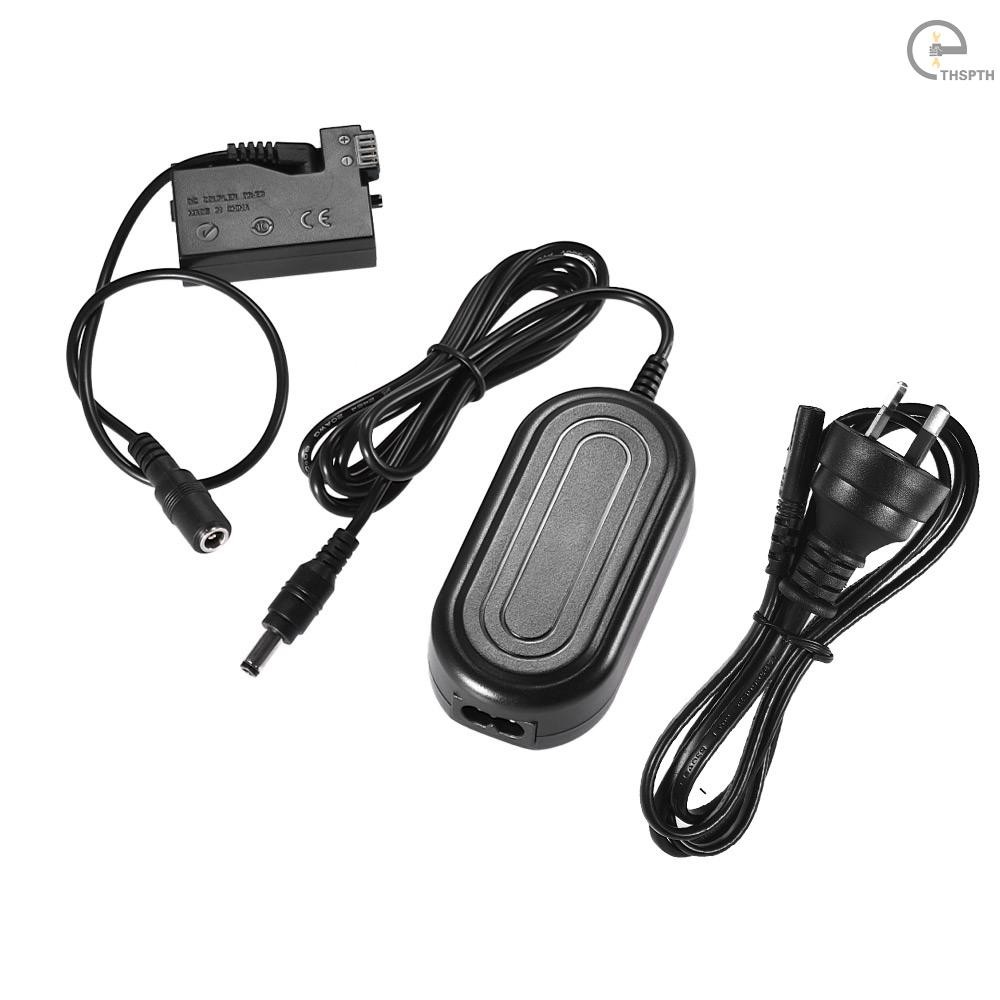 Andoer ACK-E8 แหล่งจ่ายไฟ AC LP-E8 Dummy แบตเตอรี่อะแดปเตอร์กล้องสําหรับ Canon 700D 650D 600D 550D/Rebel T5i T4i T3i T2i Kiss X5 X4 X4 X6i DSLR X7i