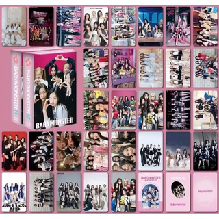 30-55pcs BM Hello Monsters Holographic การ์ด Lomo DRIP BABYMONS7ER โฮโลแกรม Photocards MONSTIEZ AHYEON ASA CHIQUITA PHARITA RAMI RORA RUKA เลเซอร์โปสการ์ดสินค้าราคาถูก CX