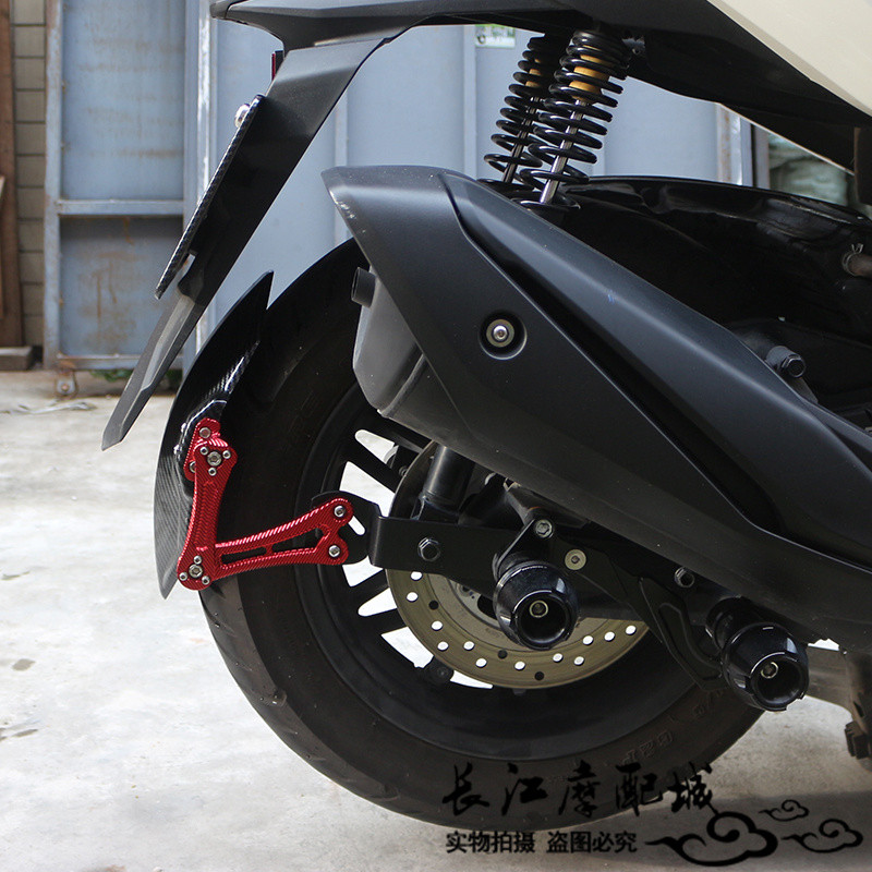 เหมาะสำหรับฮอนด้า ADV350 Forza NSS350บังโคลนหลังคาร์บอนไฟเบอร์แบบด้านหลังกลับสาดยามโคลนพนัง - รูปที่ 5