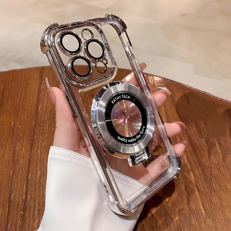 Huawei Nova 14i 13i 12i 14 13 12 Pro 14 Ultra 12S Nova 12 SE แหวนยึดชุบเคสโทรศัพท์แม่เหล็กกล้องป้องกันถุงลมนิรภัยกันกระแทกซิลิโคนนุ่มปก - รูปที่ 5