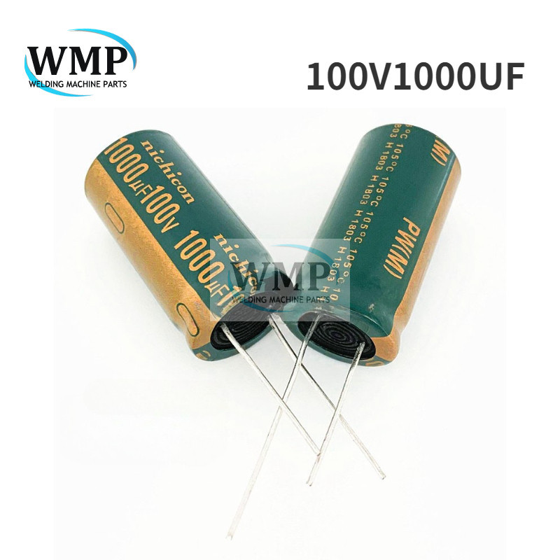Original 100V1000UF อลูมิเนียม Electrolytic Capacitor 100V 1000UF 18X35mm ใหม ่