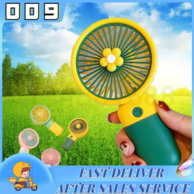 Mini Portable Handheld Fan พัดลมพกพา ขนาดมินิ Mini Fan สีพาสเทล